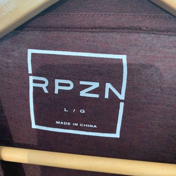 Rpzn Supply Co Burgundy TShirt Large - Picture 3 of 4